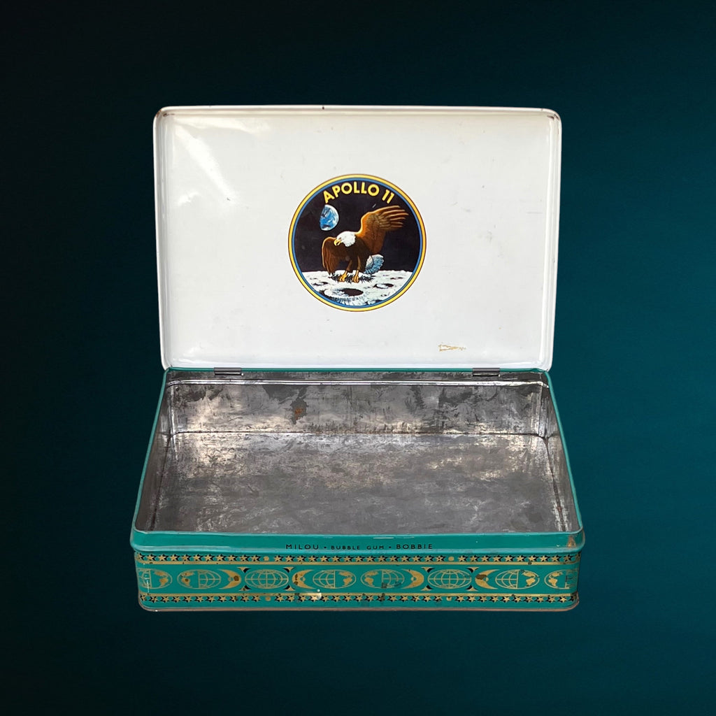 Boîte Métallique Apollo 11 Milou Bubble Gum – 1969