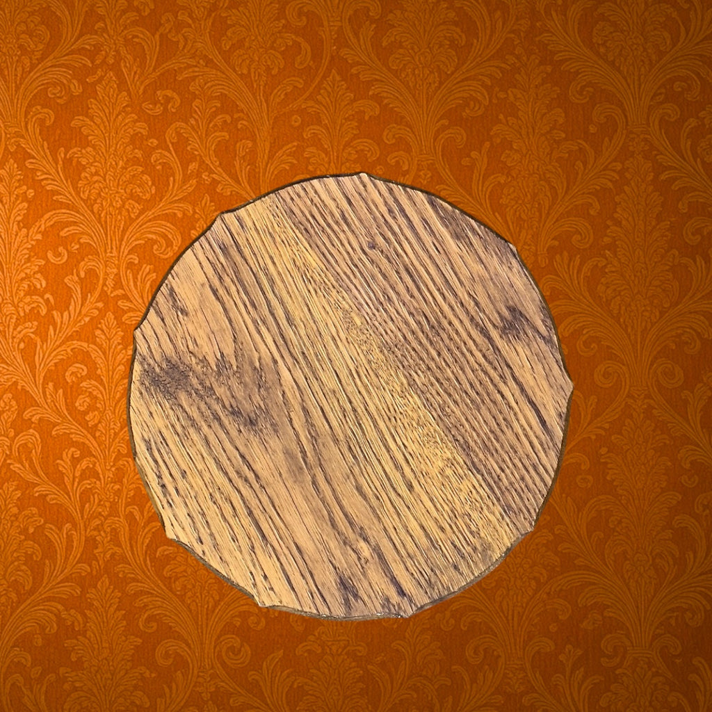 Tabouret tripode vintage pattes de chèvre bois massif curiosité rustique