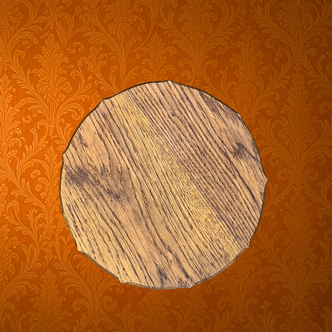 Tabouret tripode vintage pattes de chèvre bois massif curiosité rustique