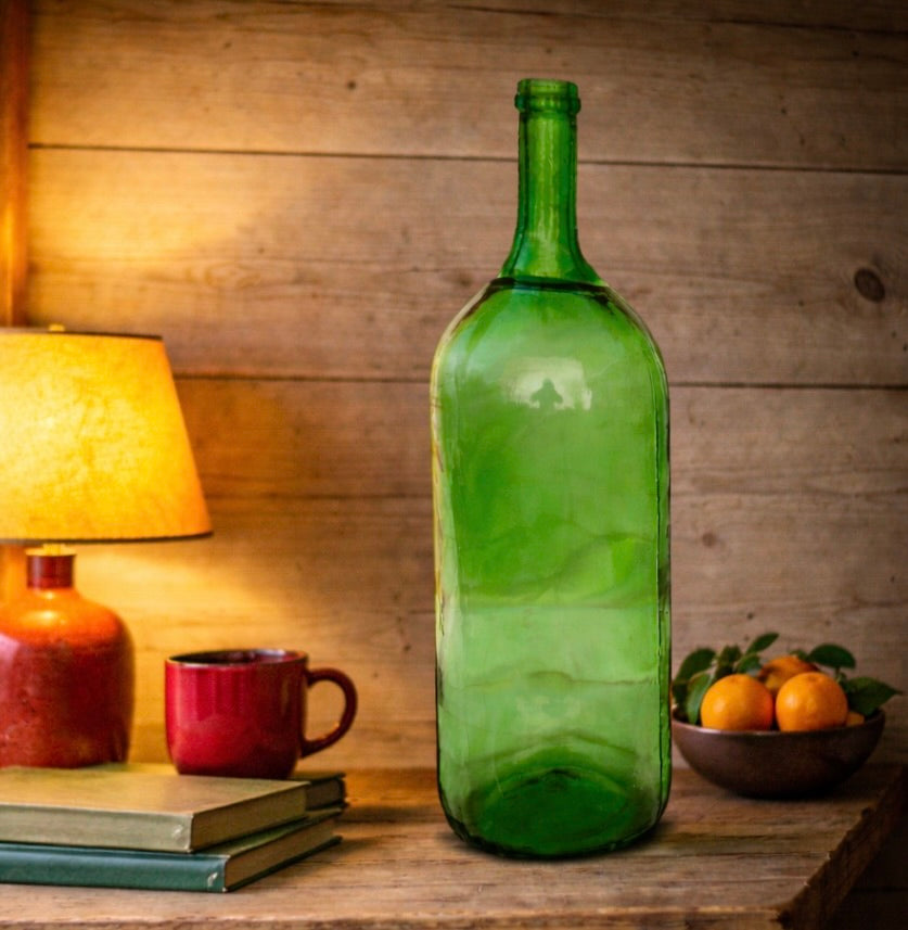 grande-bouteille-ancienne-verre-vert