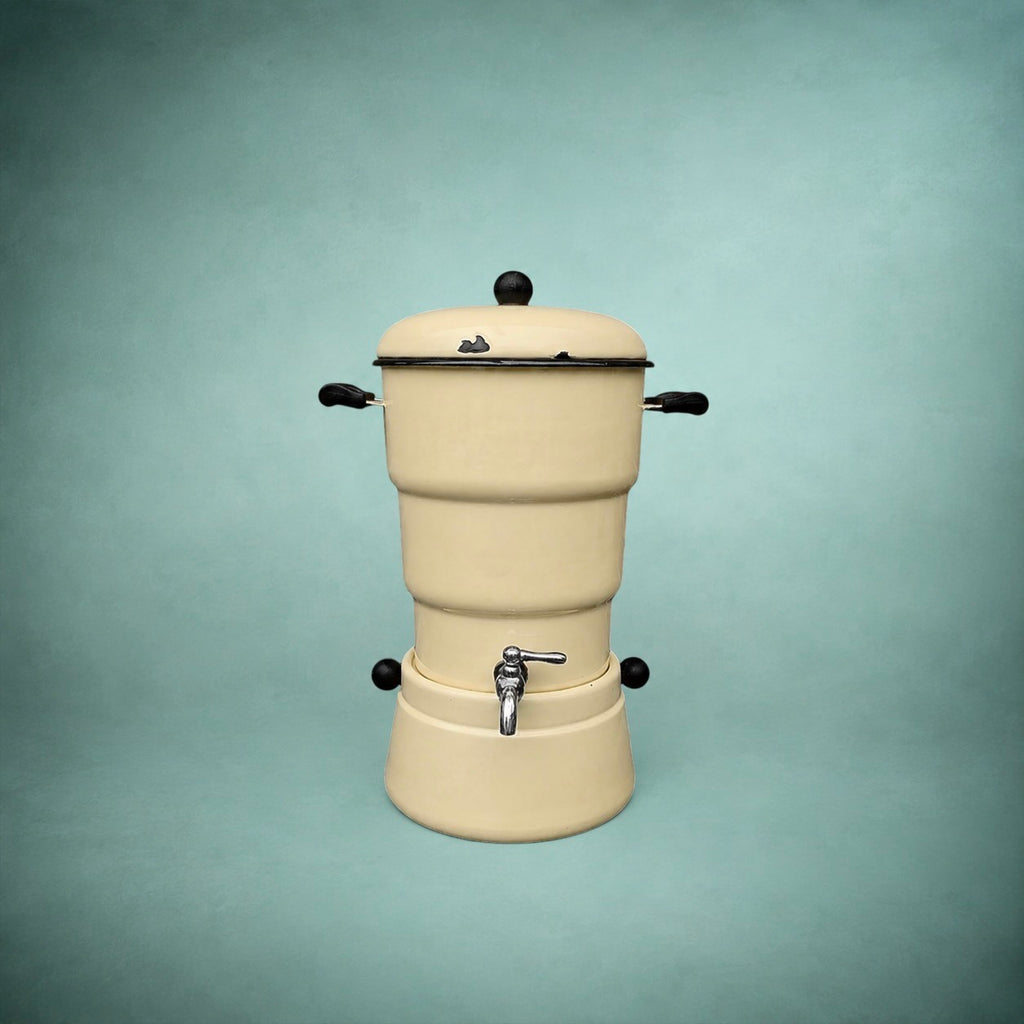 samovar-emaille-beige-bakelite-noire-annees50
