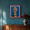 Reproduction d’après Bernard Buffet – Le Clown Bleu