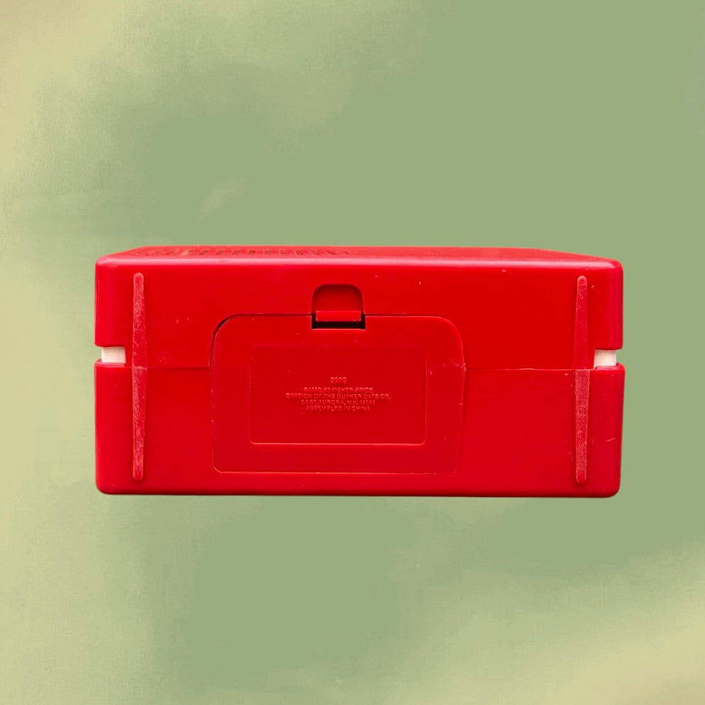 Magnétophone à Cassettes Fisher-Price 2209 Rouge et Jaune – Années 80