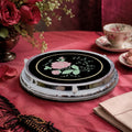 Plateau Tournant Lazy Susan Fleuri des Années 1950