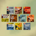 Lot de 10 livres anciens Marabout Flash aviation et marine