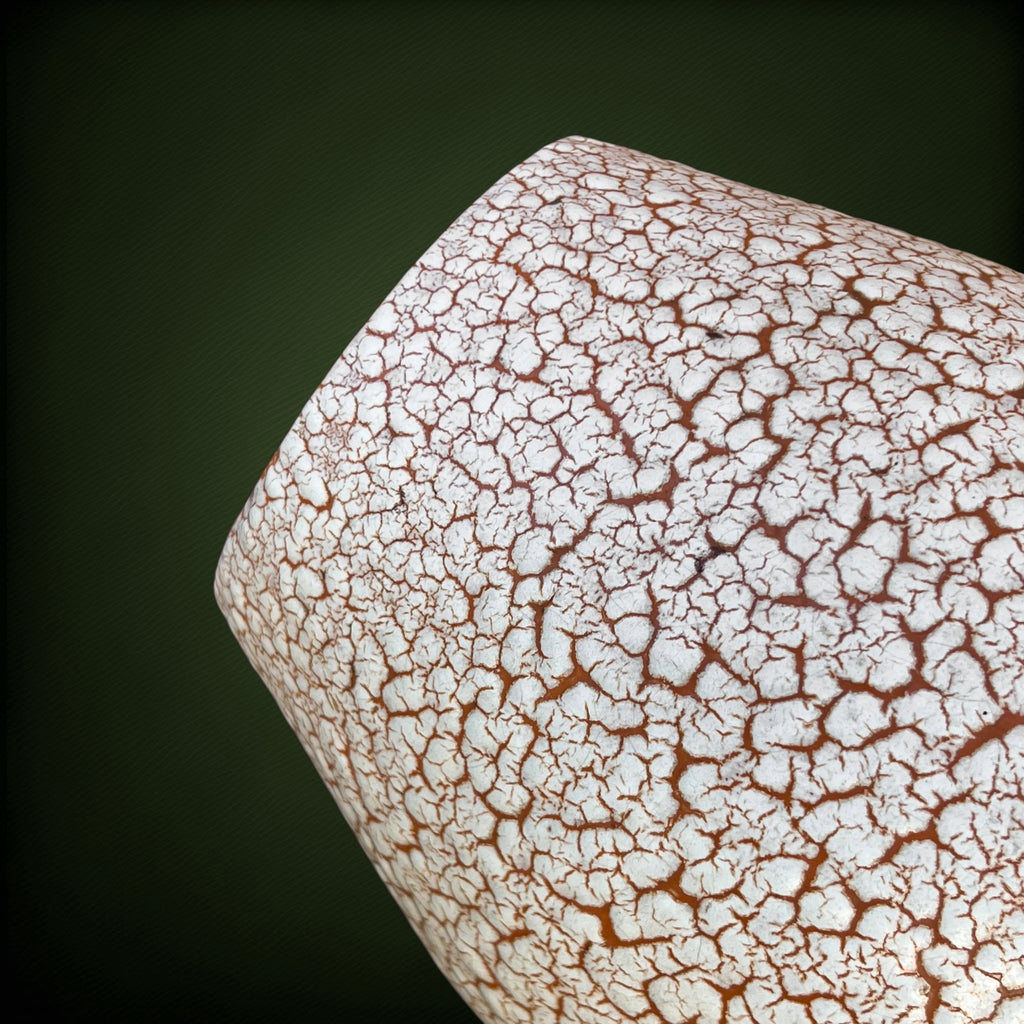 Vase Jasba Cortina 175-26 en Céramique à Émail Rétracté – Allemagne de l'Ouest, Années 50-60