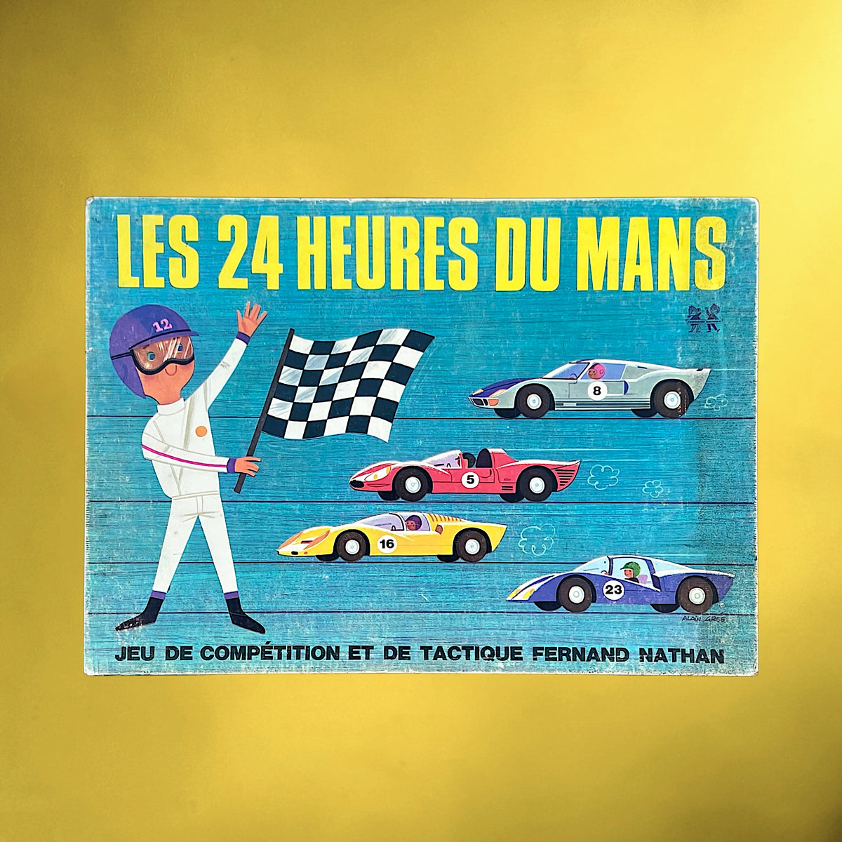 Jeu de Société Les 24 Heures du Mans Fernand Nathan – Alain Grée, 1968