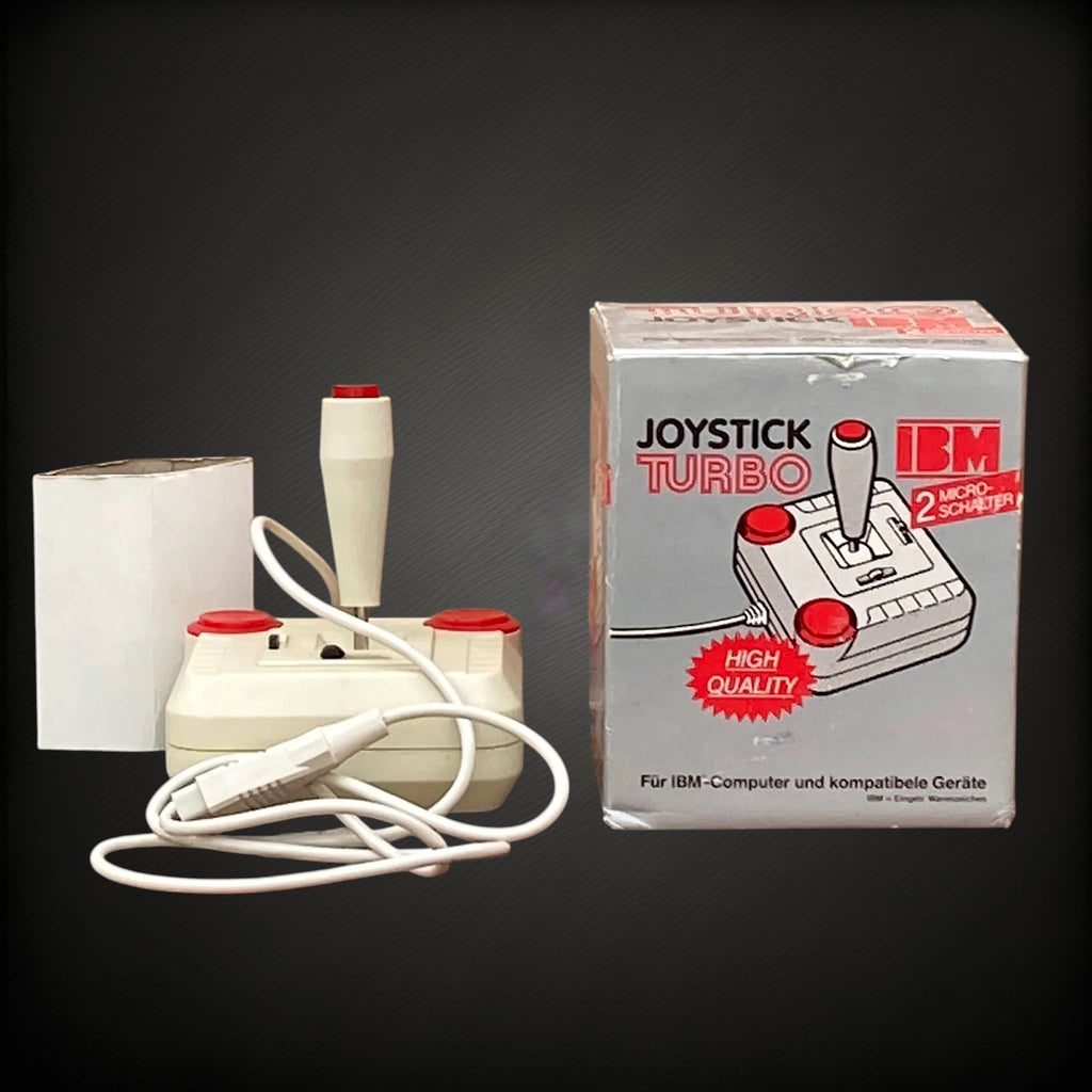 Joystick Turbo pour Ordinateur IBM Compatible – Années 80-90