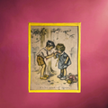 Lithographie Germaine Bouret « C’est bon quand c’est défendu ! » – Années 1940