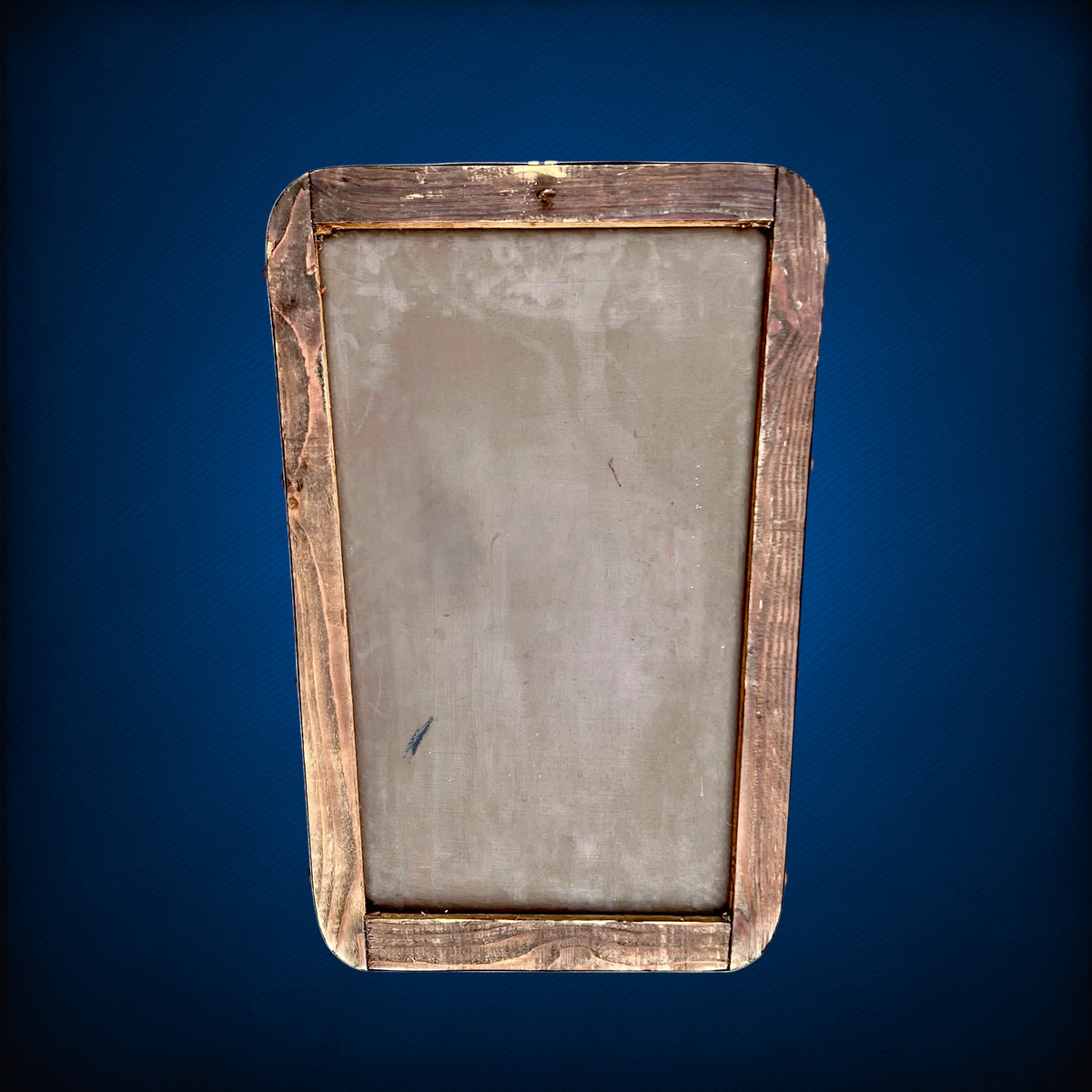 Miroir Mural Ancien de Forme Libre, Bois et Dorure, Style Mid-Century – Années 50-60