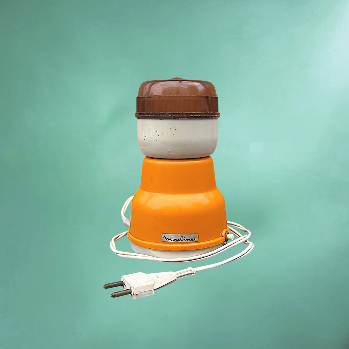 Moulin à Café Moulinex Type 255 Orange – Années 1970
