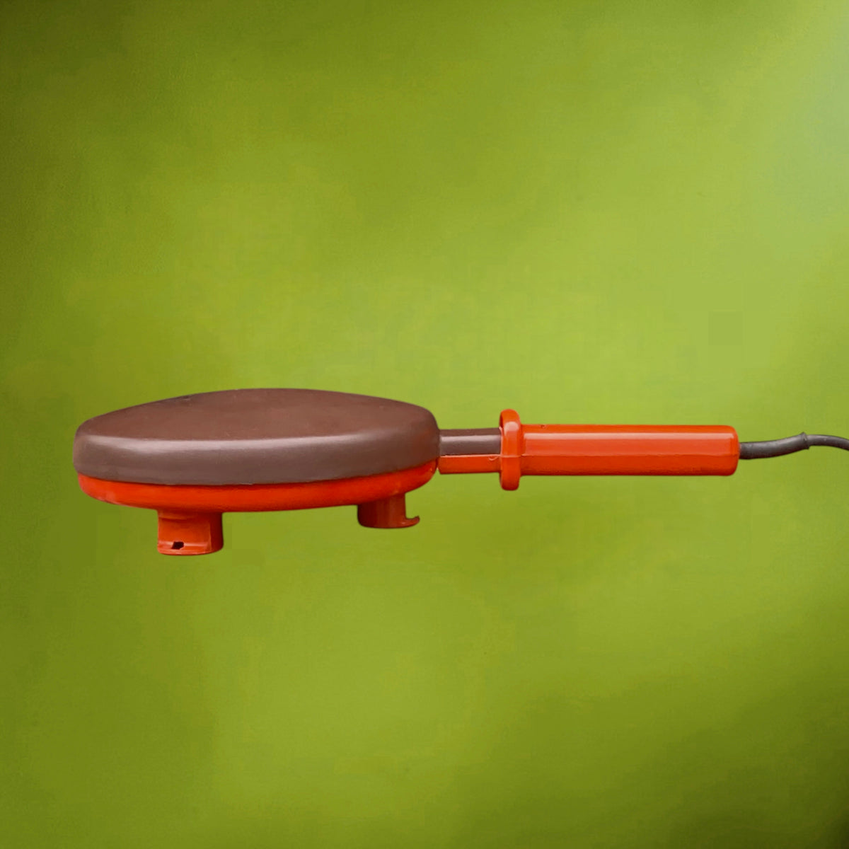 Crêpière Électrique Philips HD 4152 en Métal et Plastique Orange et Marron – Années 70