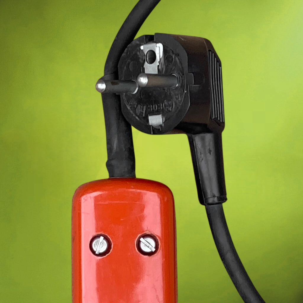 Crêpière Électrique Philips HD 4152 en Métal et Plastique Orange et Marron – Années 70