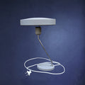 lampe-philips-romeo-metal-gris-chrome-annees-60
