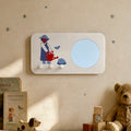 Portemanteau Mural Dujardin avec Miroir pour Enfant – Années 1970-1980