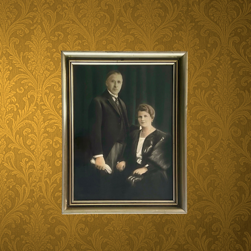 Portrait de Couple Colorisé – Années 30