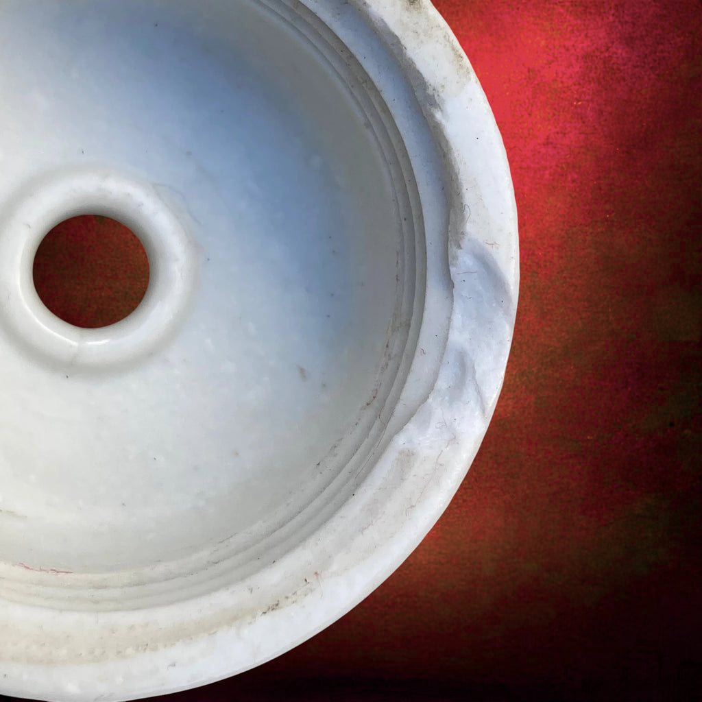 Suspension Monte-et-Baisse à Contrepoids en Porcelaine Blanche et Douille E27 – Années 30-50