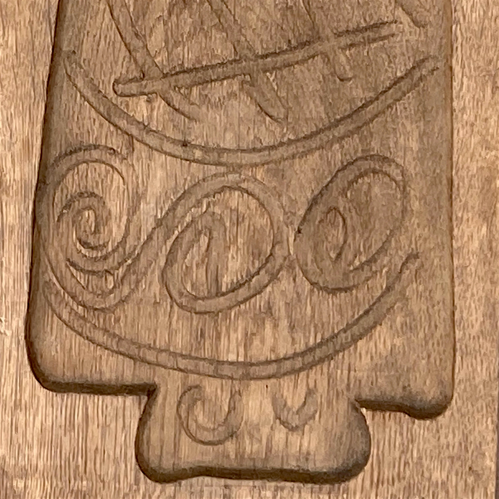Duo de Moules à Spéculoos Artisanaux en Bois Sculpté – Années 50-60