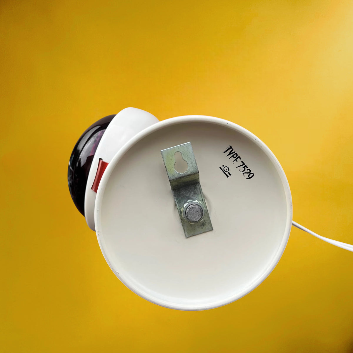 Lampe Infrarouge Philips Infraphil 7529 Crème et Rouge – Space Age, Années 50-60