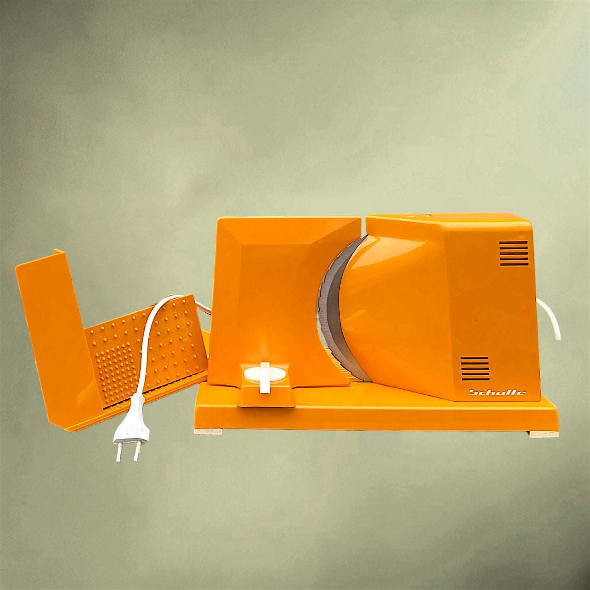 Trancheuse Électrique Schulte 225 Orange – Années 70