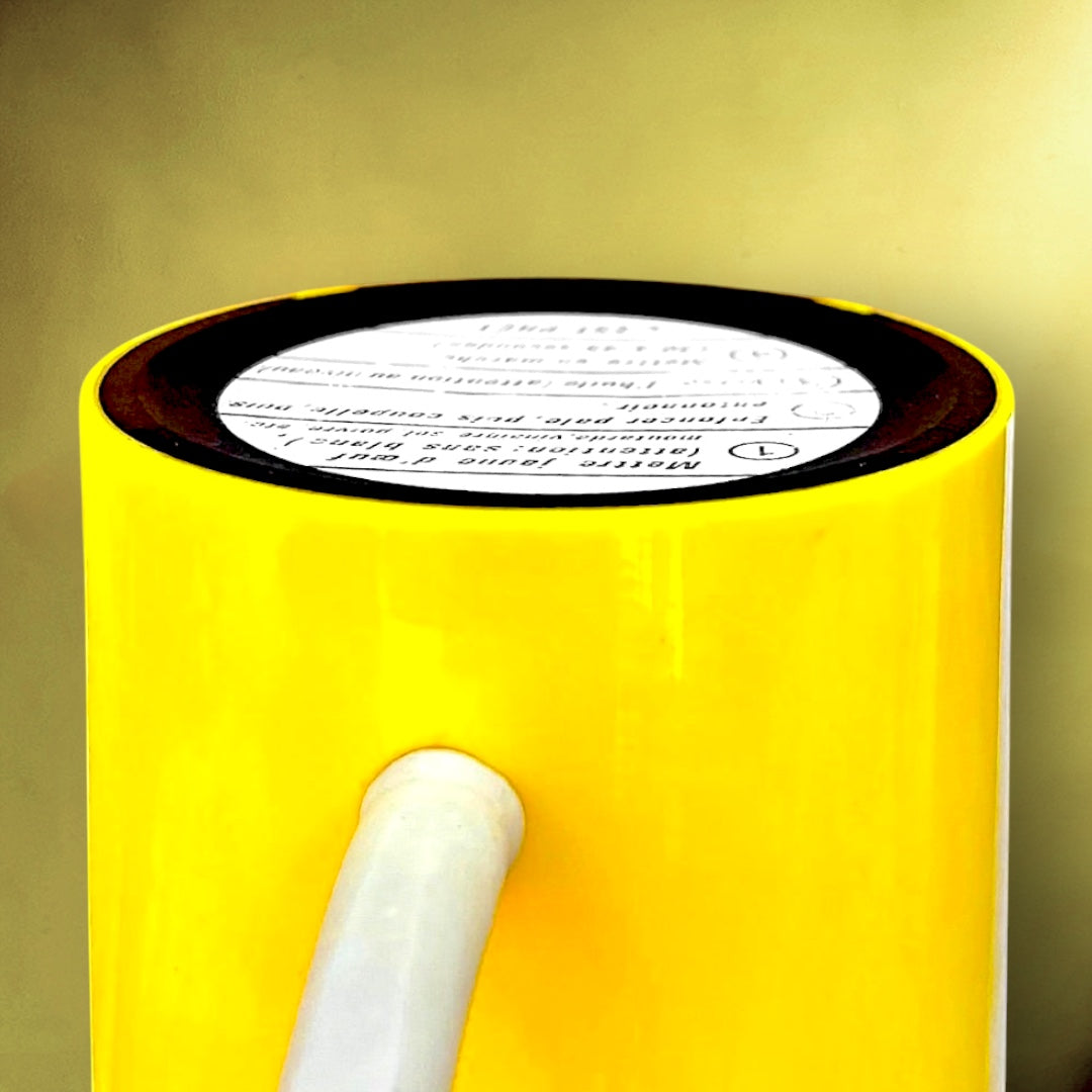 Mayonnaise Minute SEB Jaune Électrique Design Pop Années 70 - Boîte et Mode d'Emploi