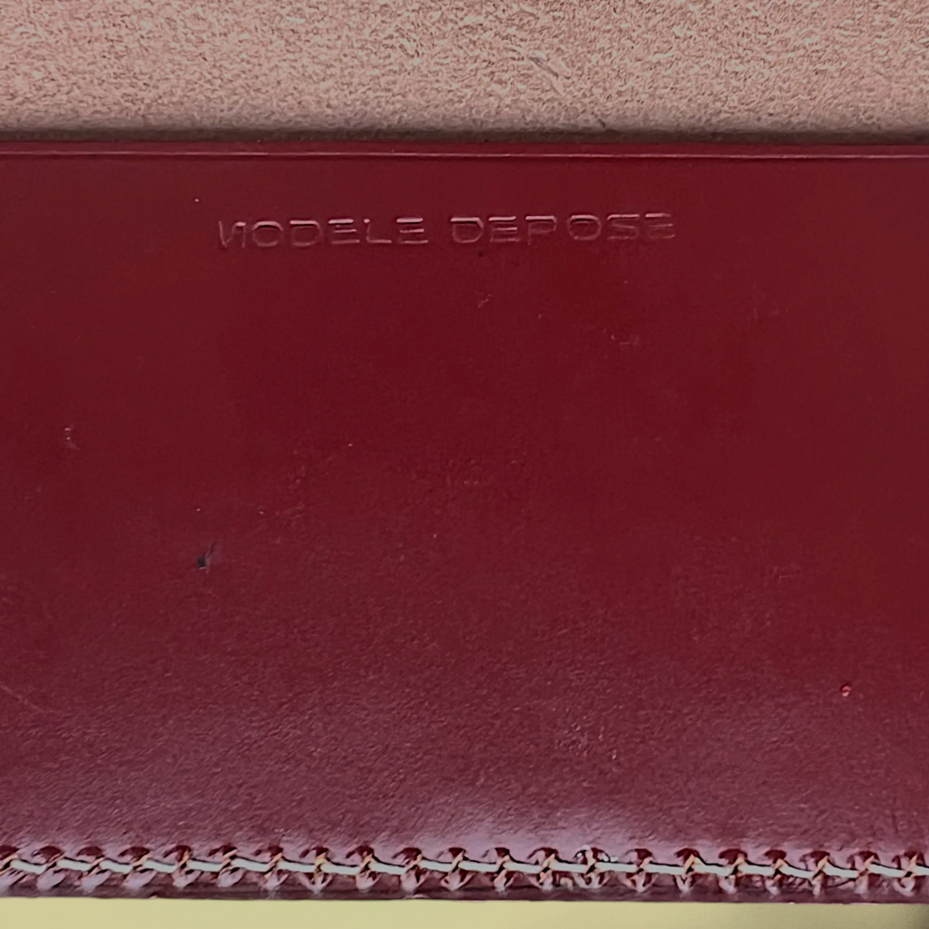 Atlas Routier d’Europe Kümmerly & Frey avec Couverture en Cuir Delvaux – 1966