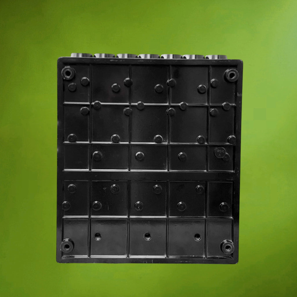 Ancien Coffret Électrique VCF Vynckier en Bakélite Noire – Années 1930-1950