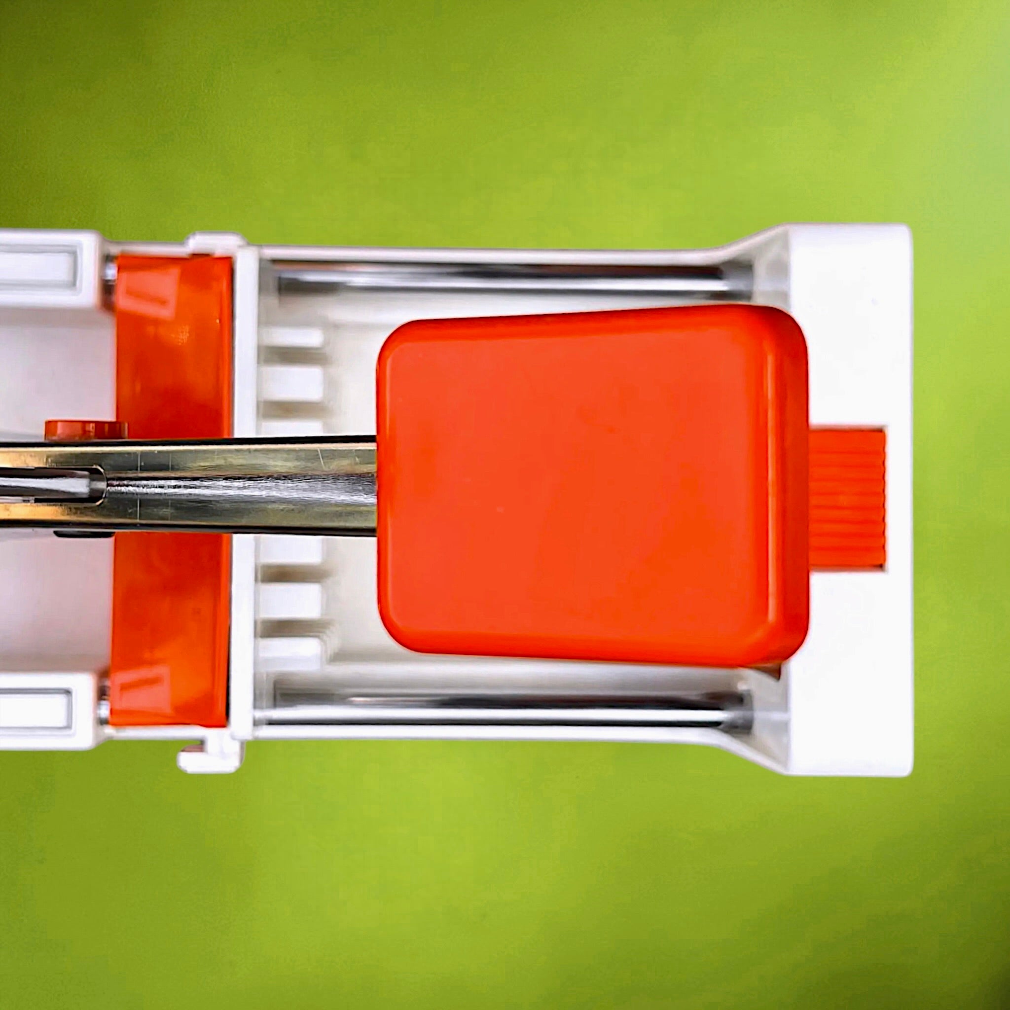 Coupe-Frites Brabantia Maître Blanc et Orange – Années 1970